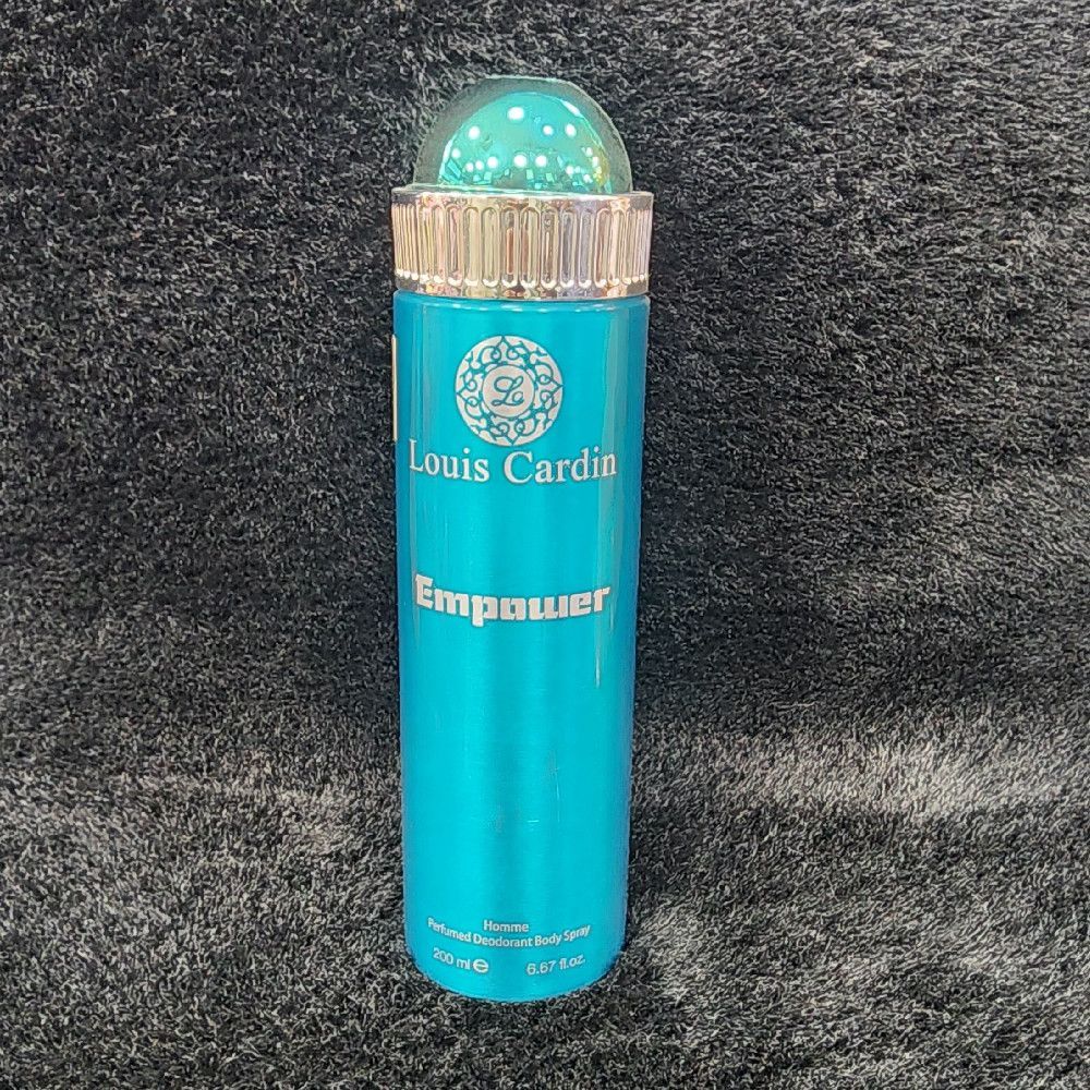 Louis Cardin Empower Homme Perfumed Deodorant Body Spray 200ml