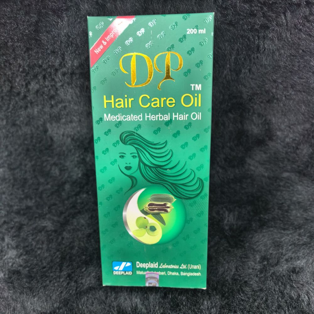 Deeplaid DP Medicated Herbal Hair Care Oil - 200 ml Bottle