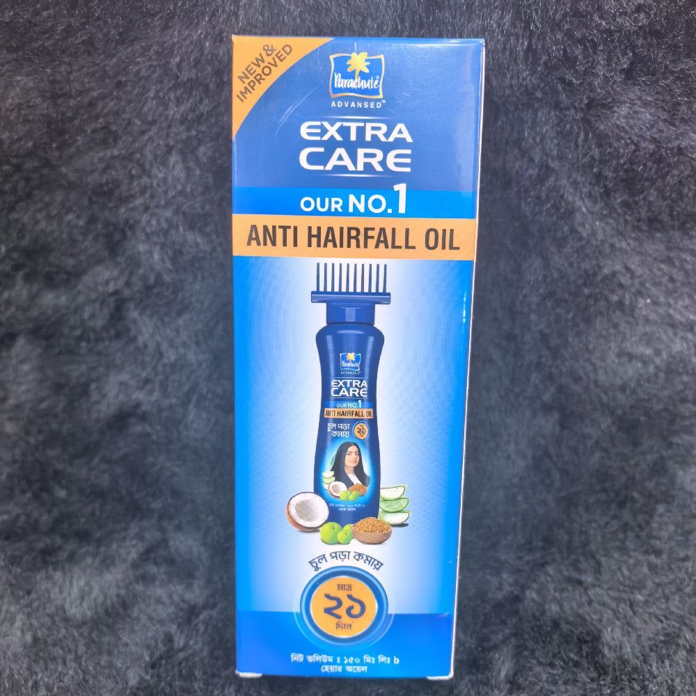 Parachute Advanced Extra Care Anti Hairfall Oil Cardboard Box