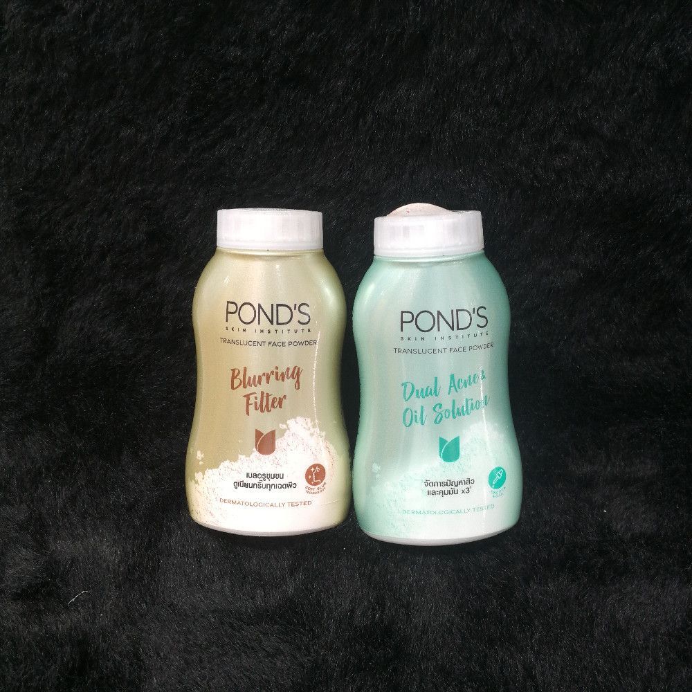 Pond's Translucent Face Powder – Green Mint Filter for Oil Control