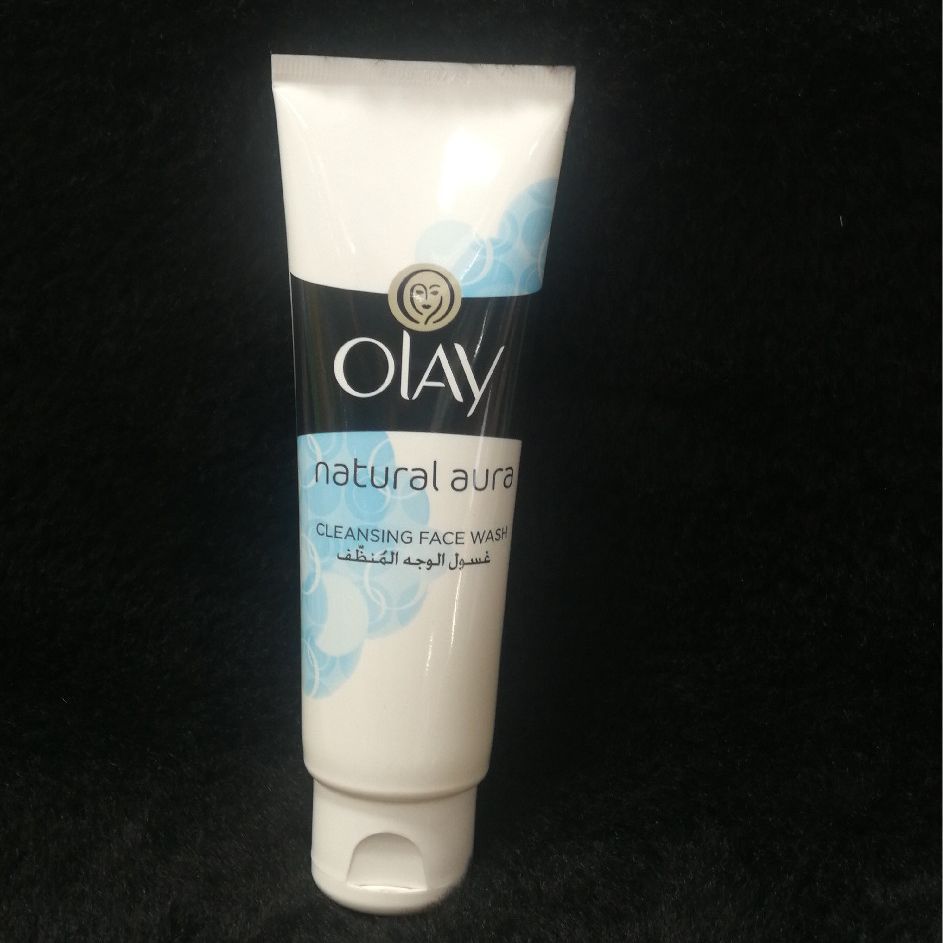 Olay Natural Aura Cleansing Face Wash gentle cleanser for normal skin