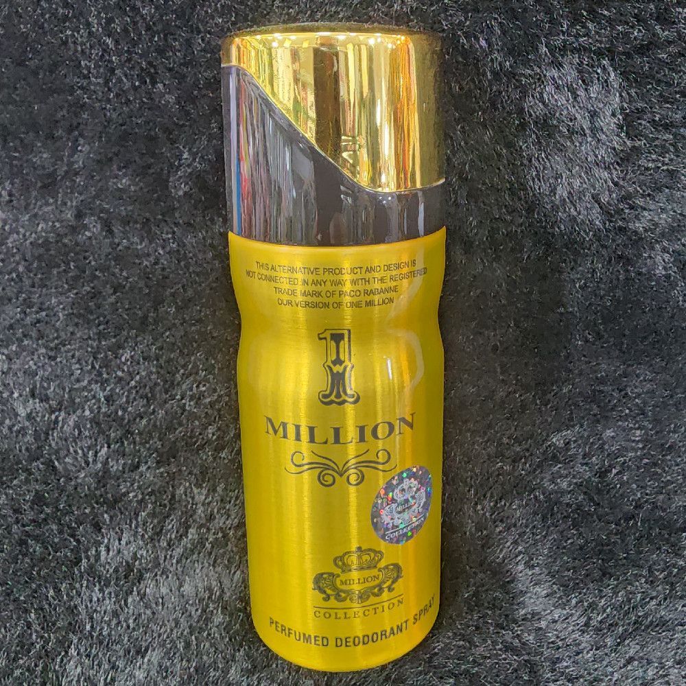 Million Collection Perfumed Deodorant Spray Alternative Version