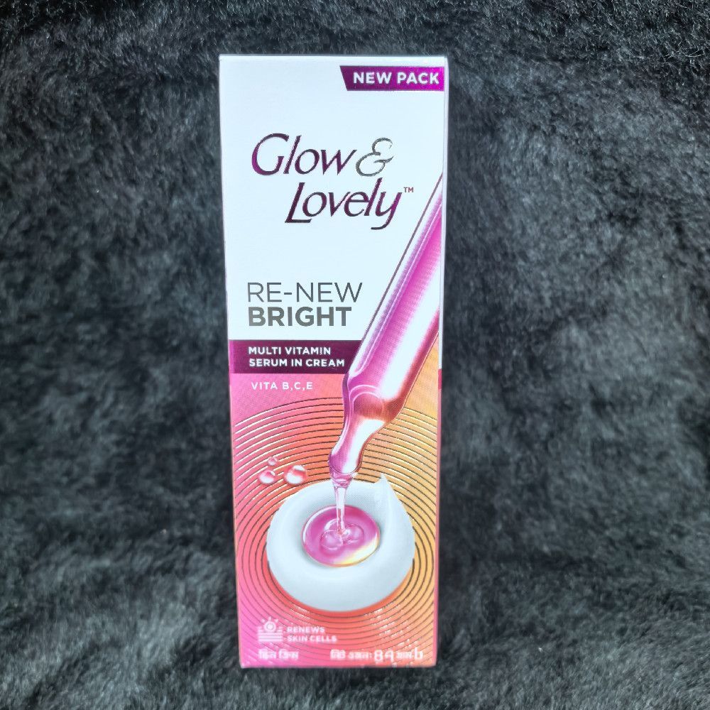Glow & Lovely Re-New Bright Multi Vitamin Serum In Cream Face Cream
