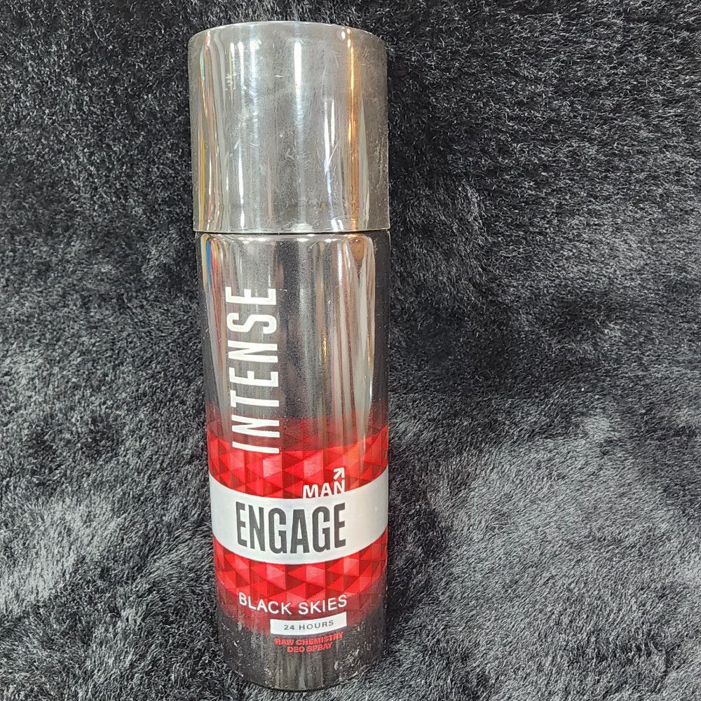 Engage Intense Black Skies Man Raw Chemistry Deo Spray 150ml