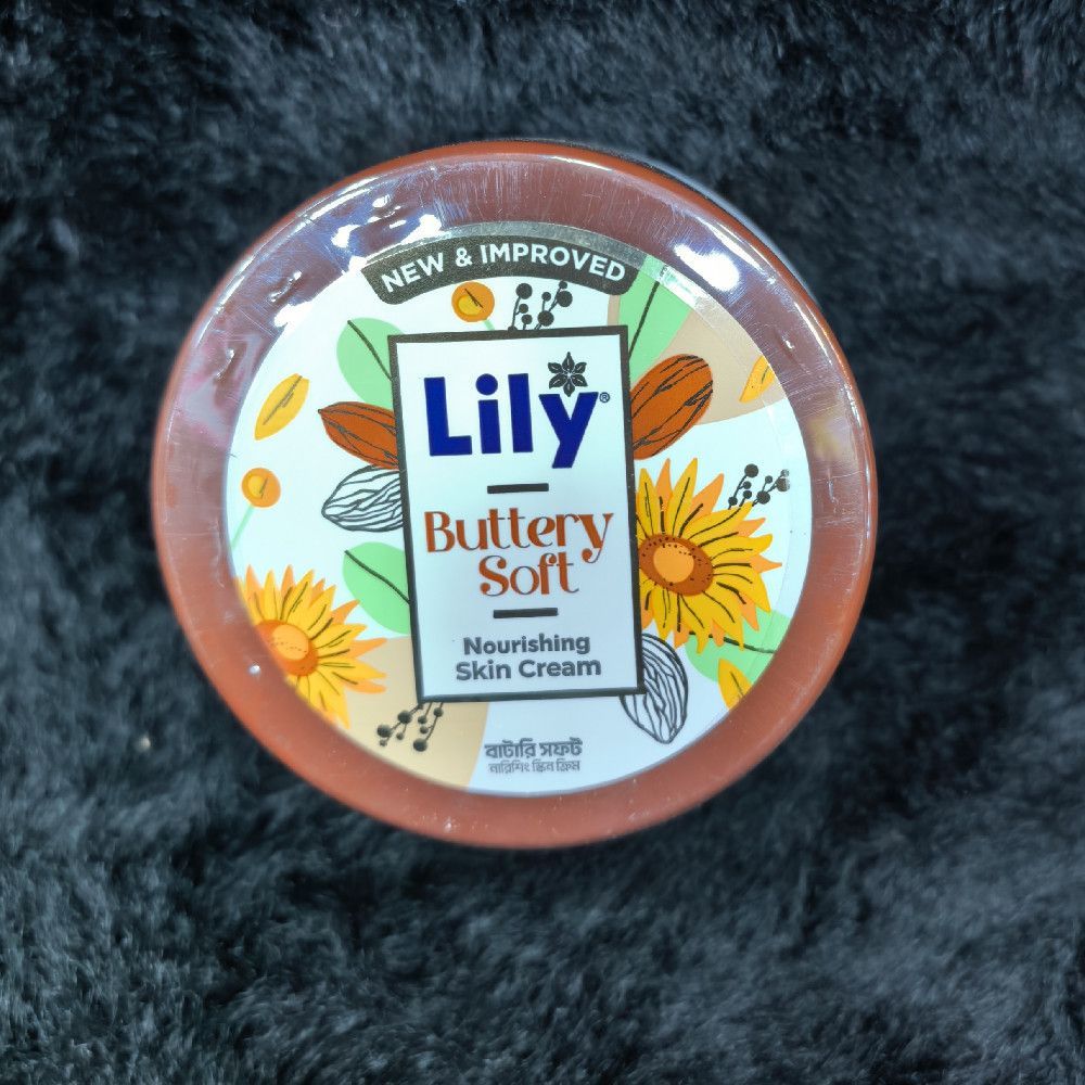 Lily Buttery Soft Nourishing Skin Cream Plastic Jar New Improved