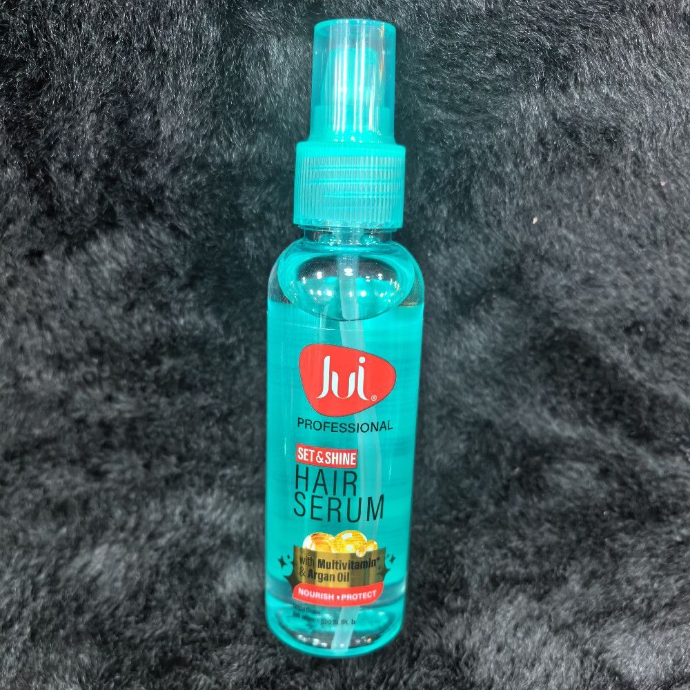 Jui Professional Set & Shine Hair Serum with Multivitamin Argan Oil