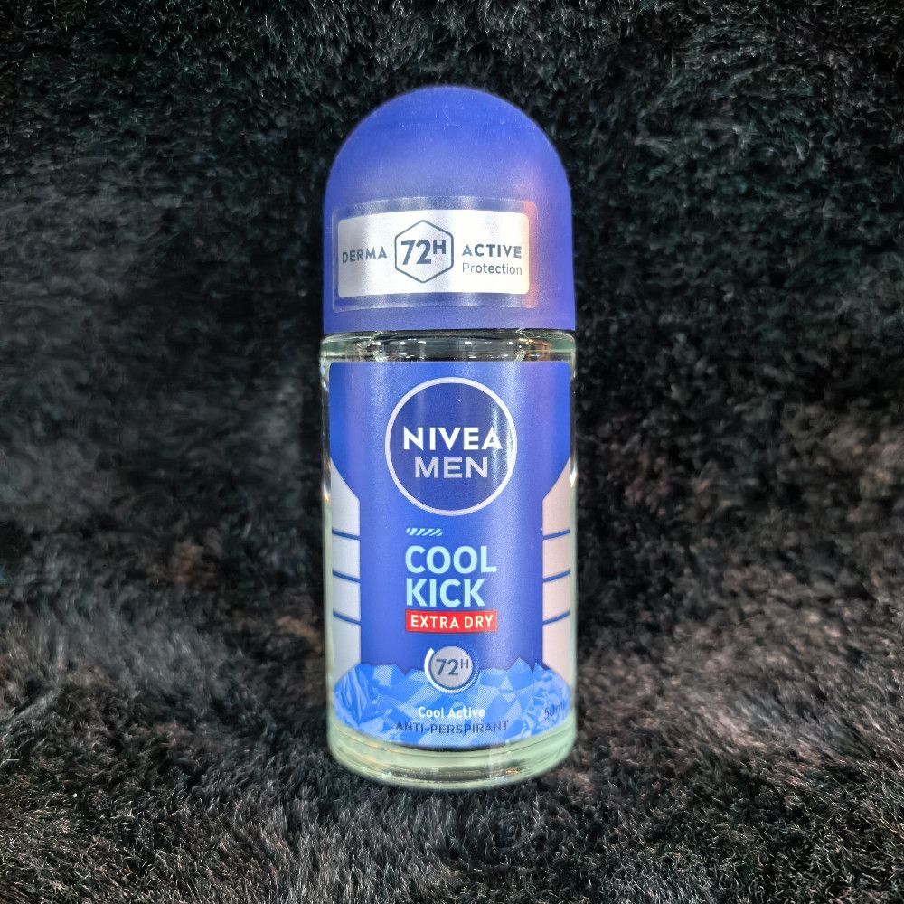 Nivea Cool Kick Extra Dry Roll-On Deodorant 72H
