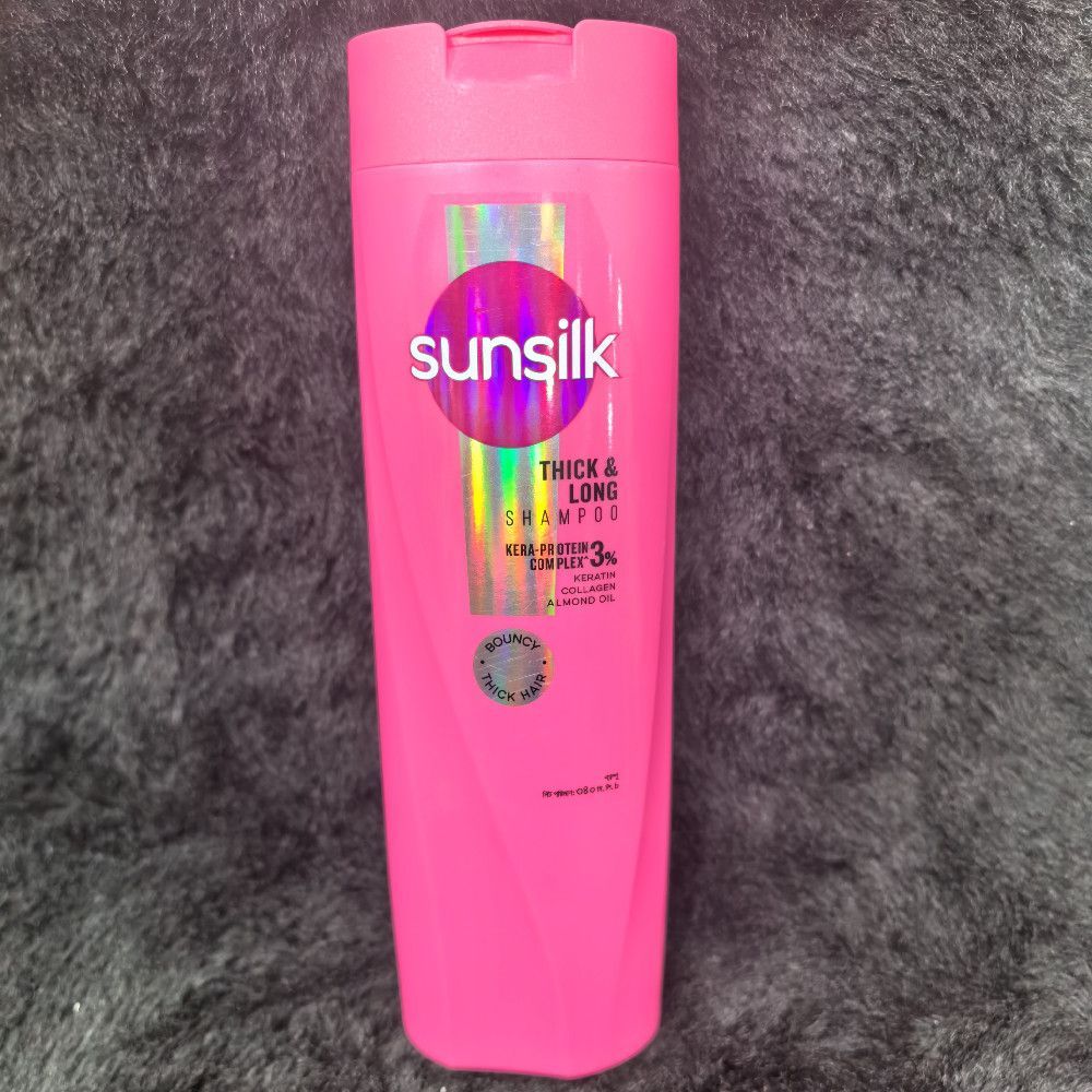 Sunsilk Thick & Long Shampoo Kera-Protein Complex Bottle 300ml