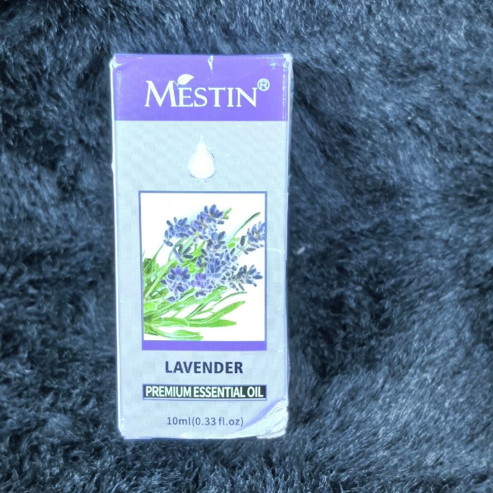 Mestin Lavender Premium Essential Oil 10ml Paper Box Packaging