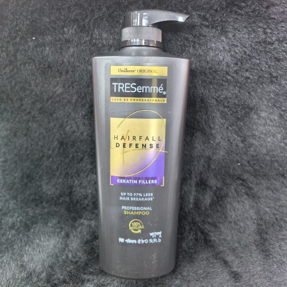 TRESemme Hairfall Defense Shampoo With Keratin Fillers Plastic Bottle
