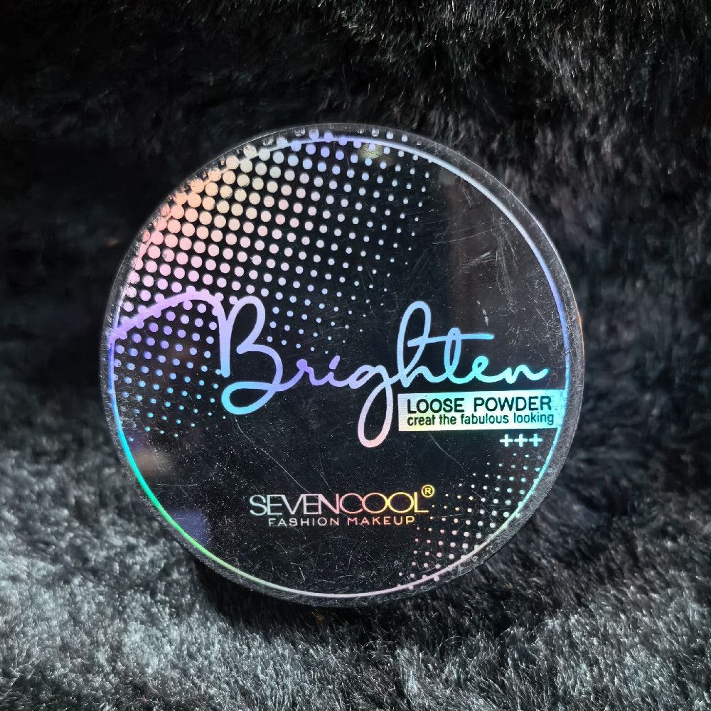 Sevencool Brighten Loose Powder Polka Dot Plastic Case