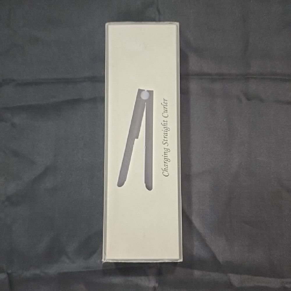White and Grey Charging Straight Curler Hair Straightener Professional