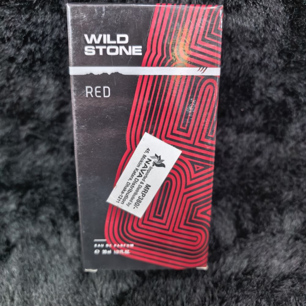 Wild Stone Red Eau De Parfum Striped Cardboard Boxed Fragrance