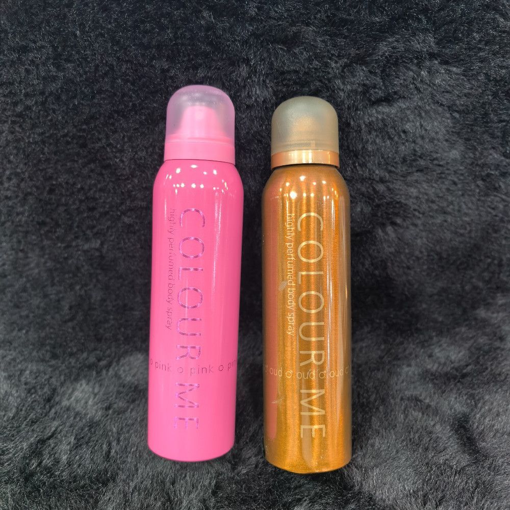 Colour Me Pink Oud Highly Perfumed Body Spray Metal Can