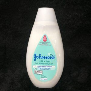 Johnson's Baby Bath Milk + Rice 200ml Tear-Free Shampoo Gentle