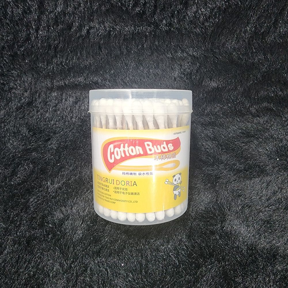 Cotton Buds Assorted Colours Multi‑Pack – White, Clear, Yellow, Red