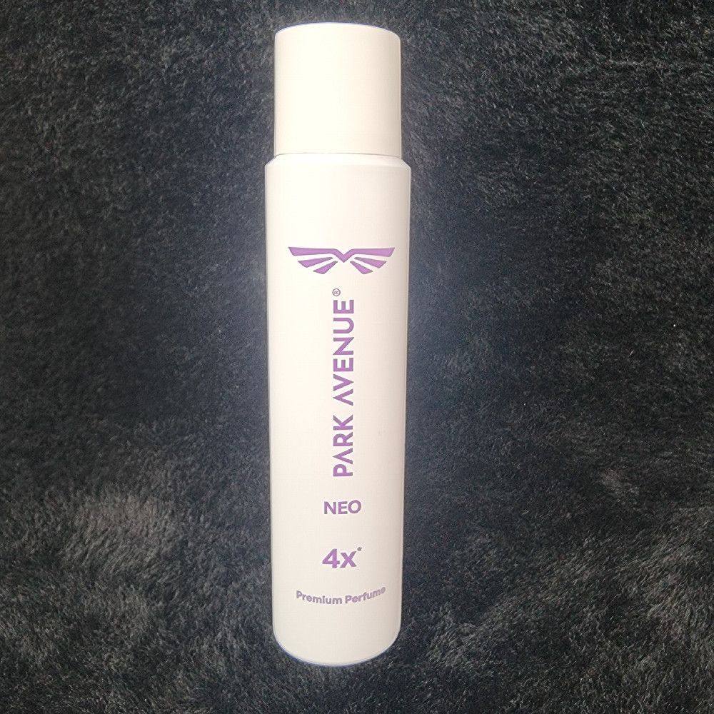 Park Avenue Neo 4x Premium Perfume Spray White and Purple Metal