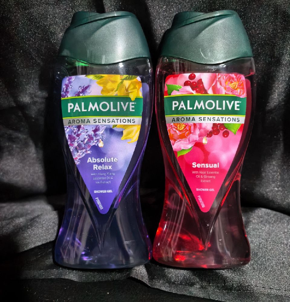 Palmolive Aroma Sensations Shower Gel – Relaxing Purple Red Green Pink