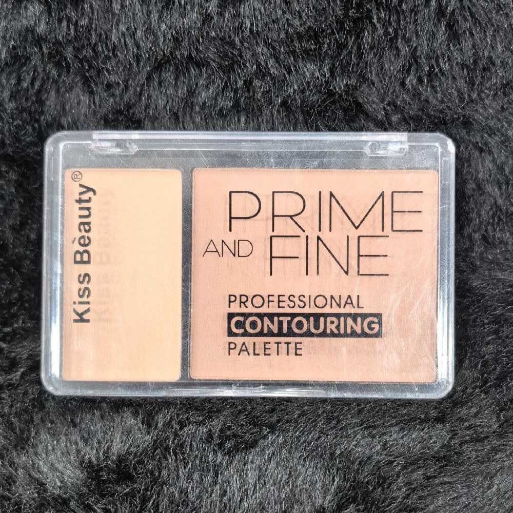 Kiss Beauty Professional Contouring Palette Powder Beige Brown Clear