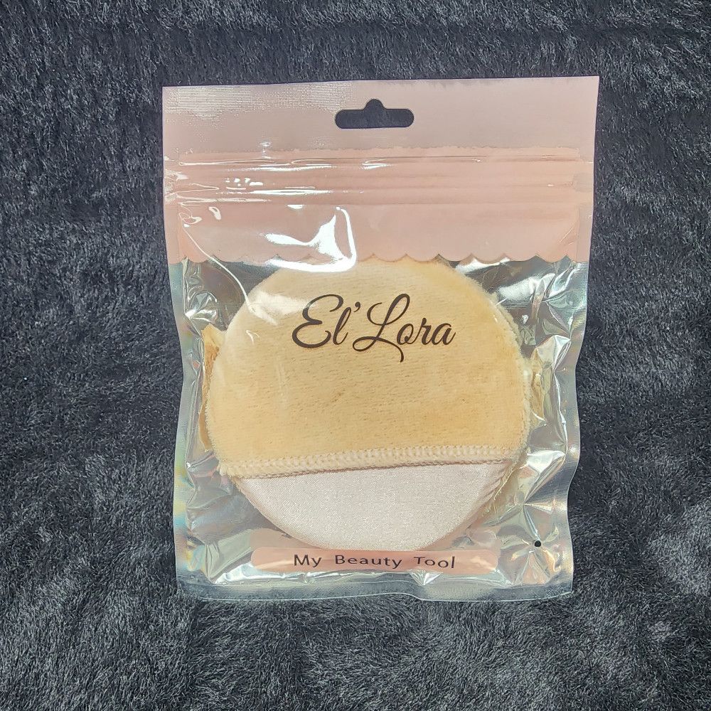 El' Lora My Beauty Tool Makeup Sponge Puff – Beige Pink White