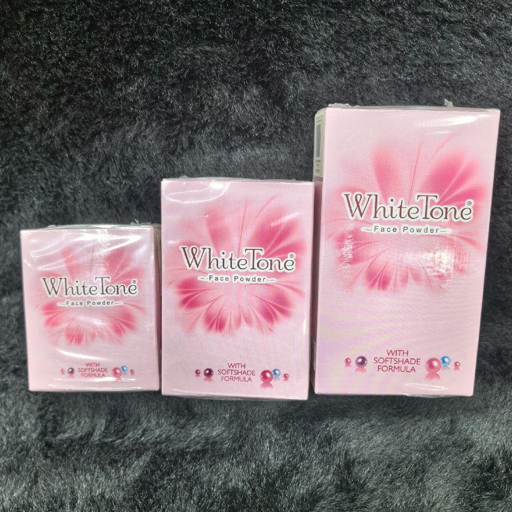 WhiteTone Floral Face Powder With Softshade Formula Cardboard Pack