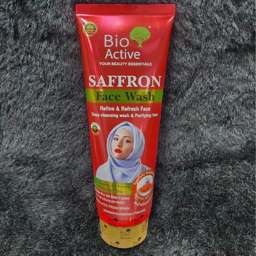 Bio Active Saffron Face Wash – Deep Cleansing & Purifying Refresh