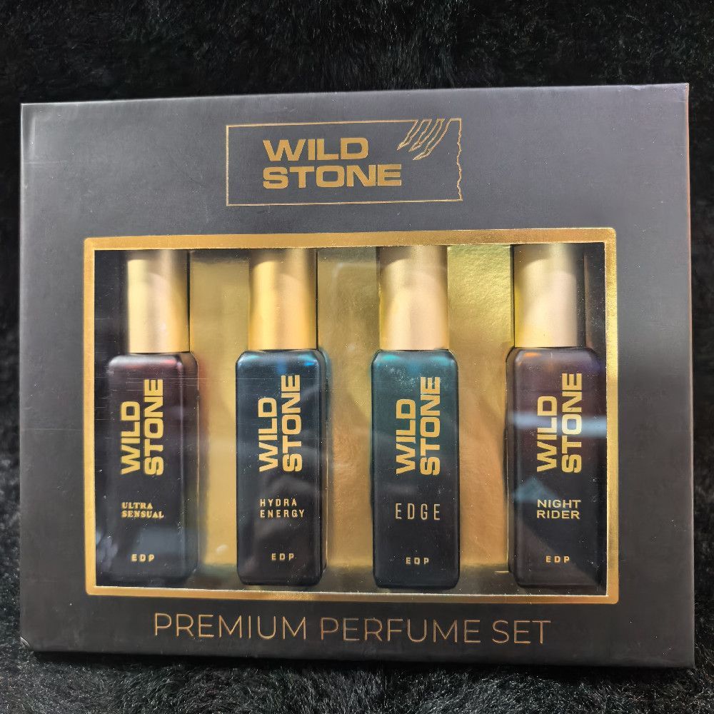 Wild Stone Ultra Sensual Perfume Gift Set Men Black And Gold