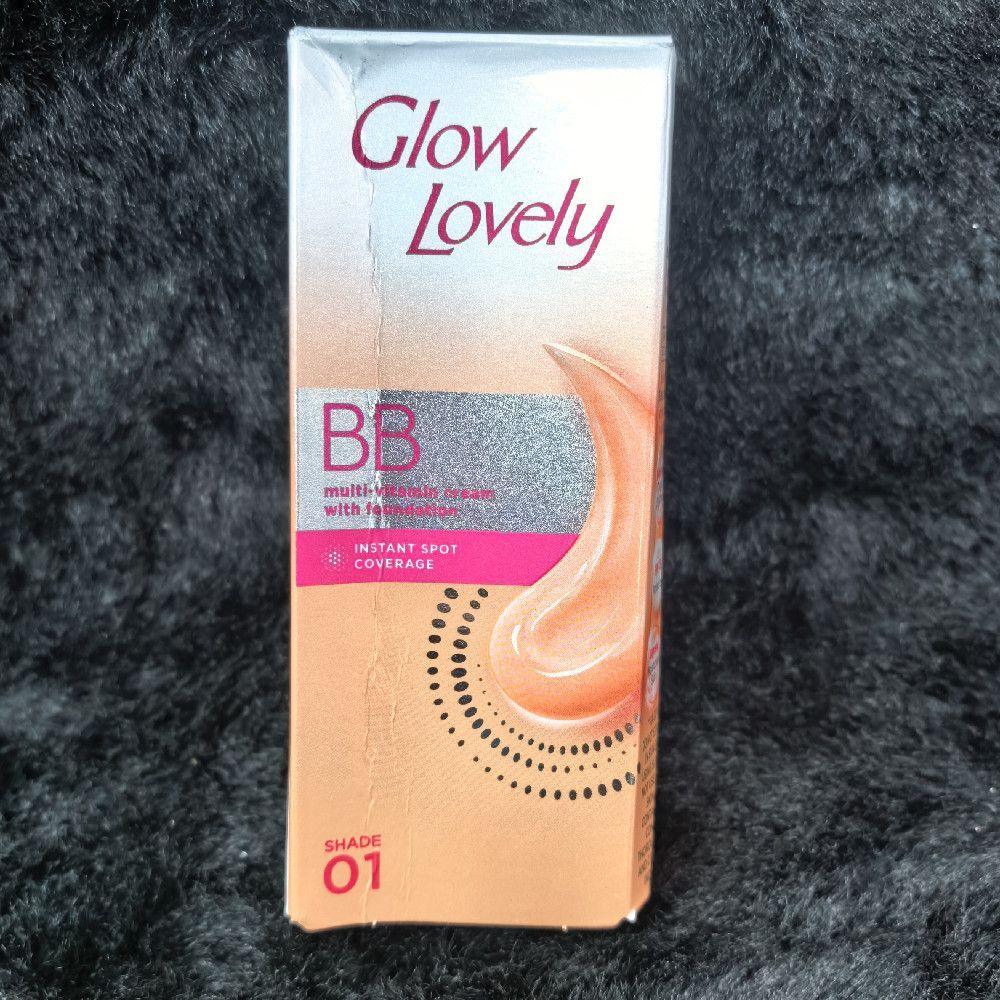 Glow Lovely BB Multi Vitamin Cream Shade 01 Instant Spot Coverage