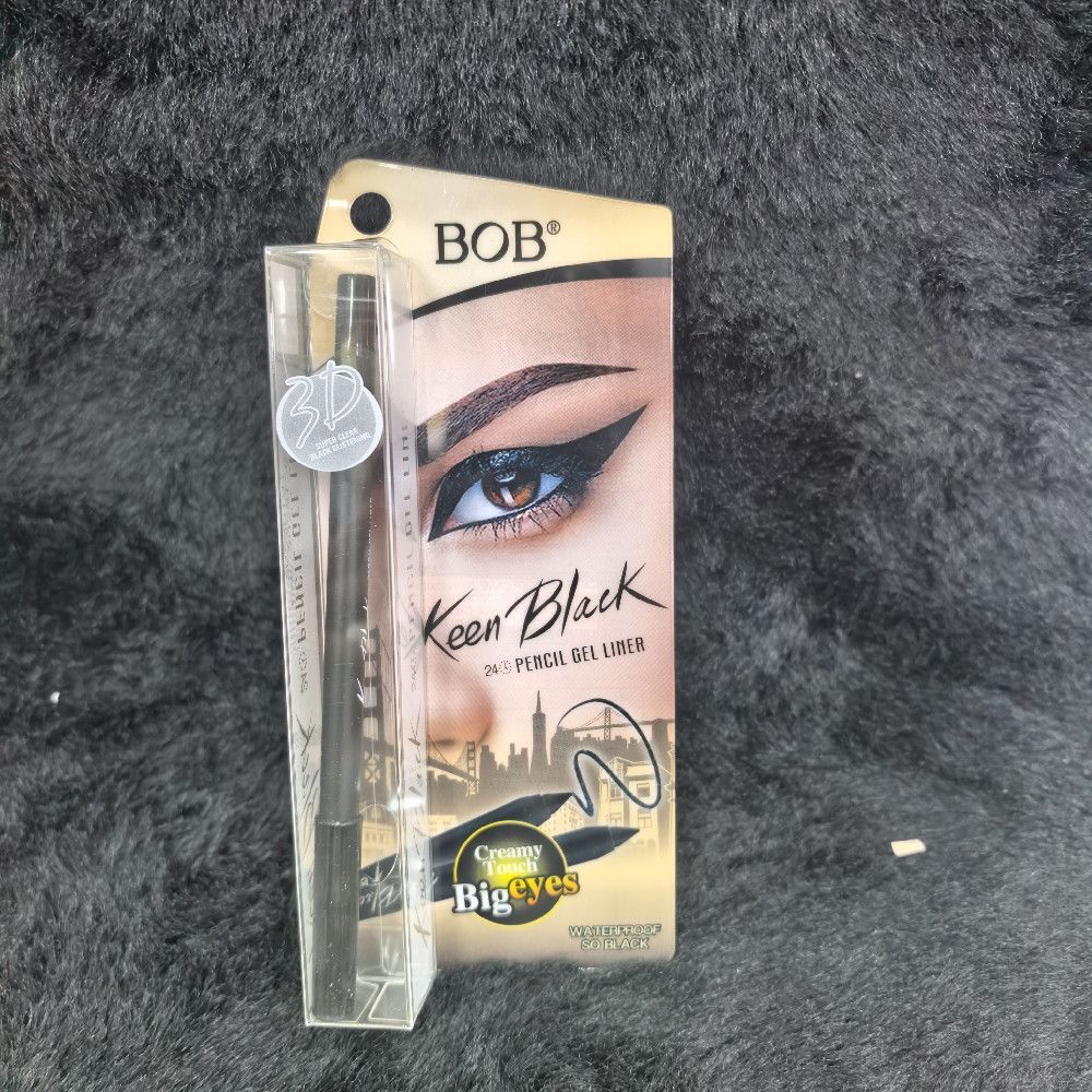 BOB Pencil Gel Eyeliner – Waterproof 24H Black & Beige Creamy Touch