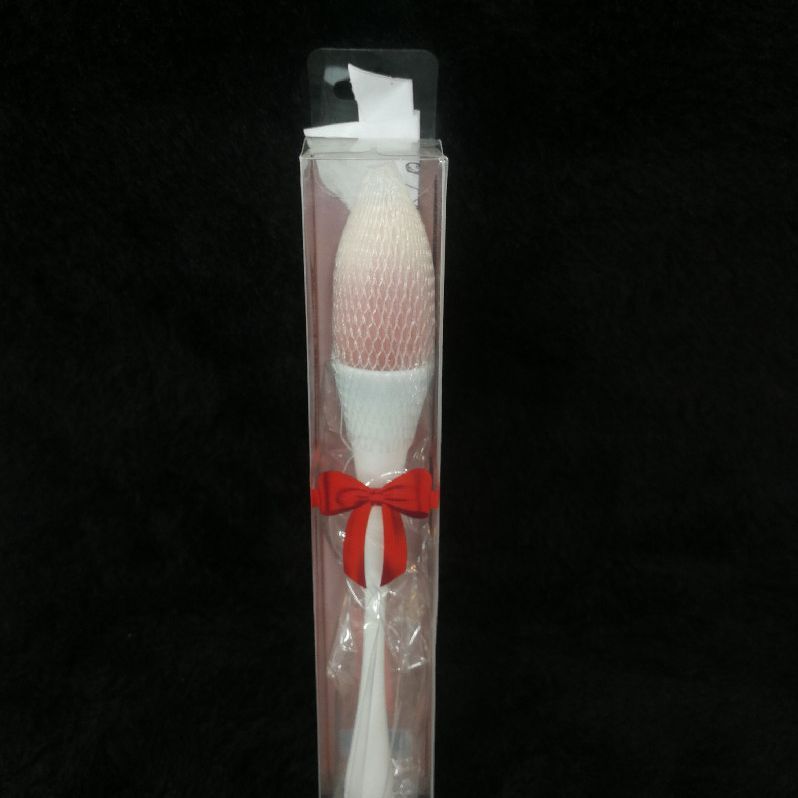 Multi-Color Foam Makeup Sponge Brush – White Pink Red Professional Tool
