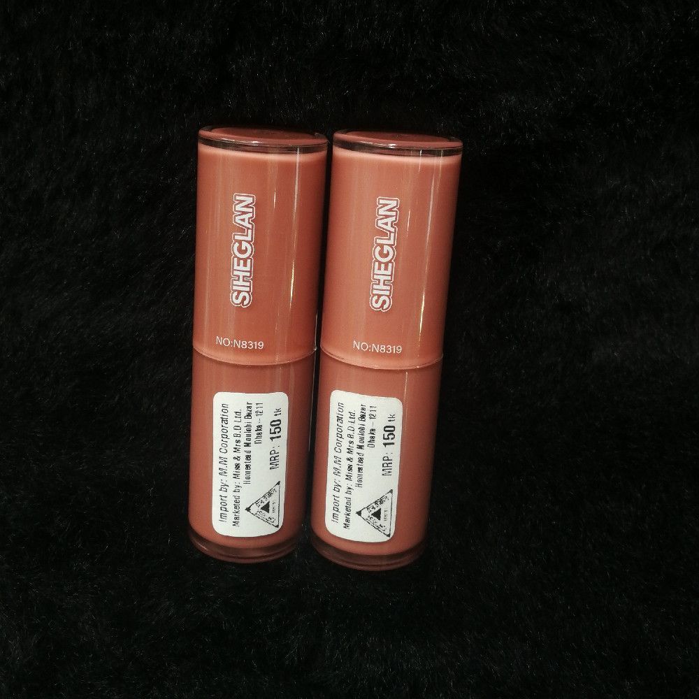 SHEGLAN Brown Pink Lipstick – Matte Finish for All-Day Wear