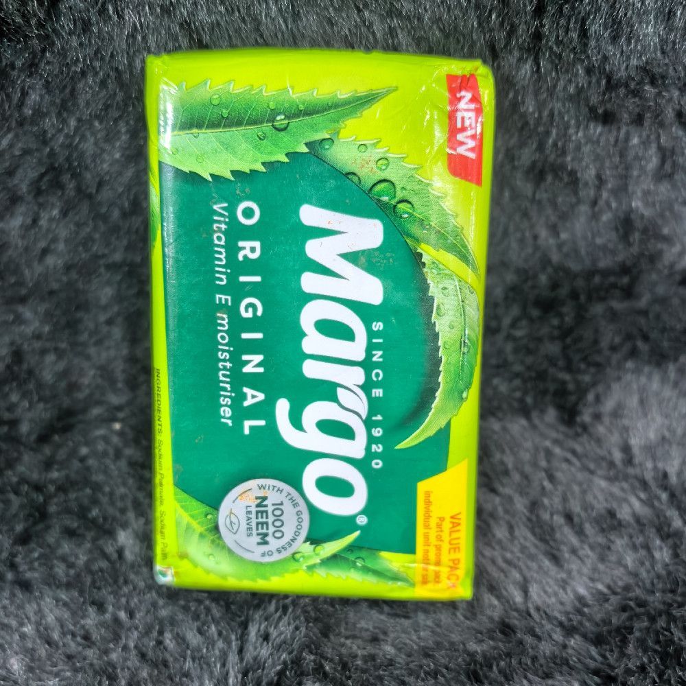 Margo Original Vitamin E Moisturiser Soap with Neem Leaves