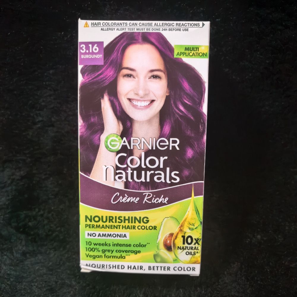 Garnier Color Naturals Burgundy Permanent Hair Color