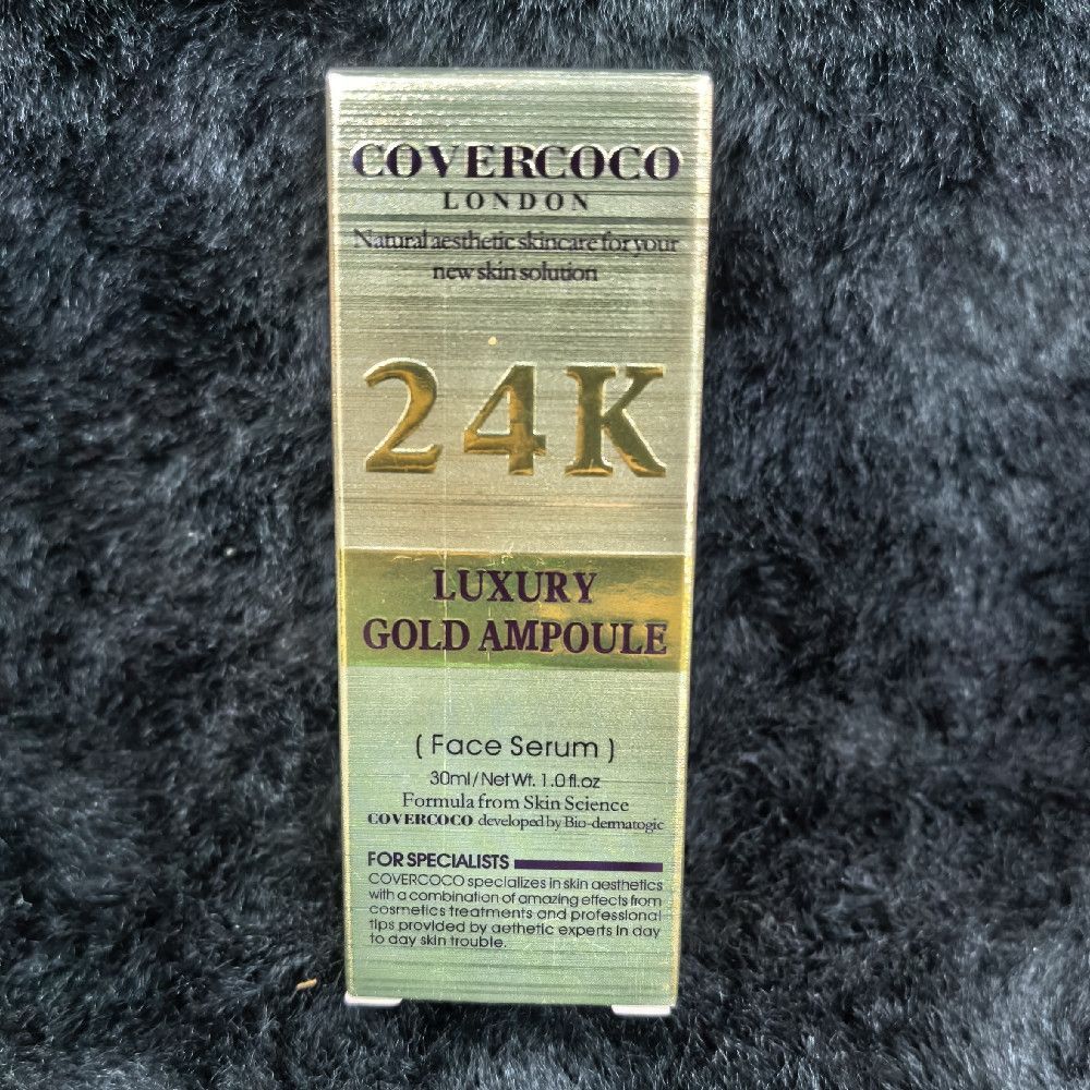 Covercoco London 24K Luxury Gold Ampoule Face Serum