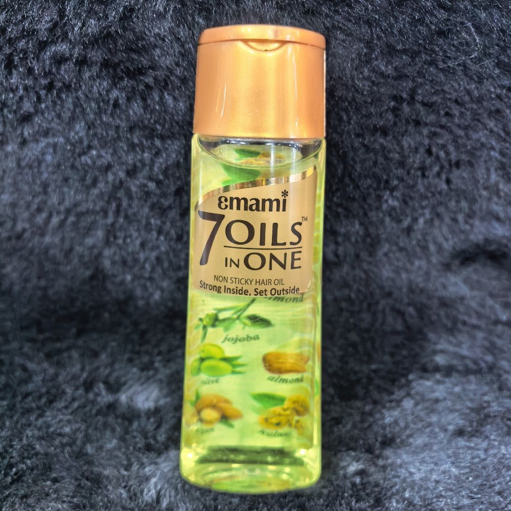 Emami 7 Oils in One Non Sticky Hair Oil with Jojoba and Almond