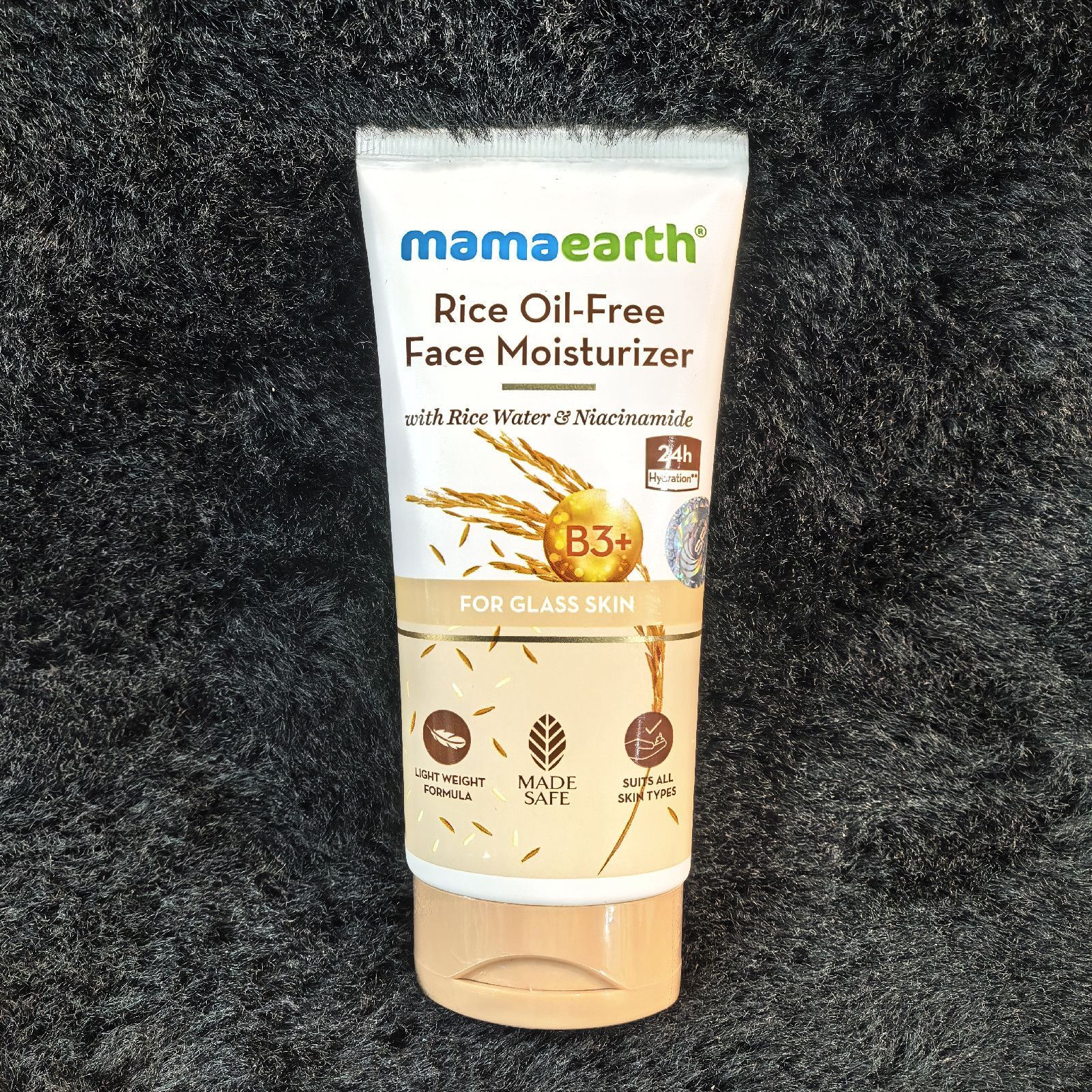 Rice Oil-Free Face Moisturizer with Niacinamide B3+ 24h Hydration