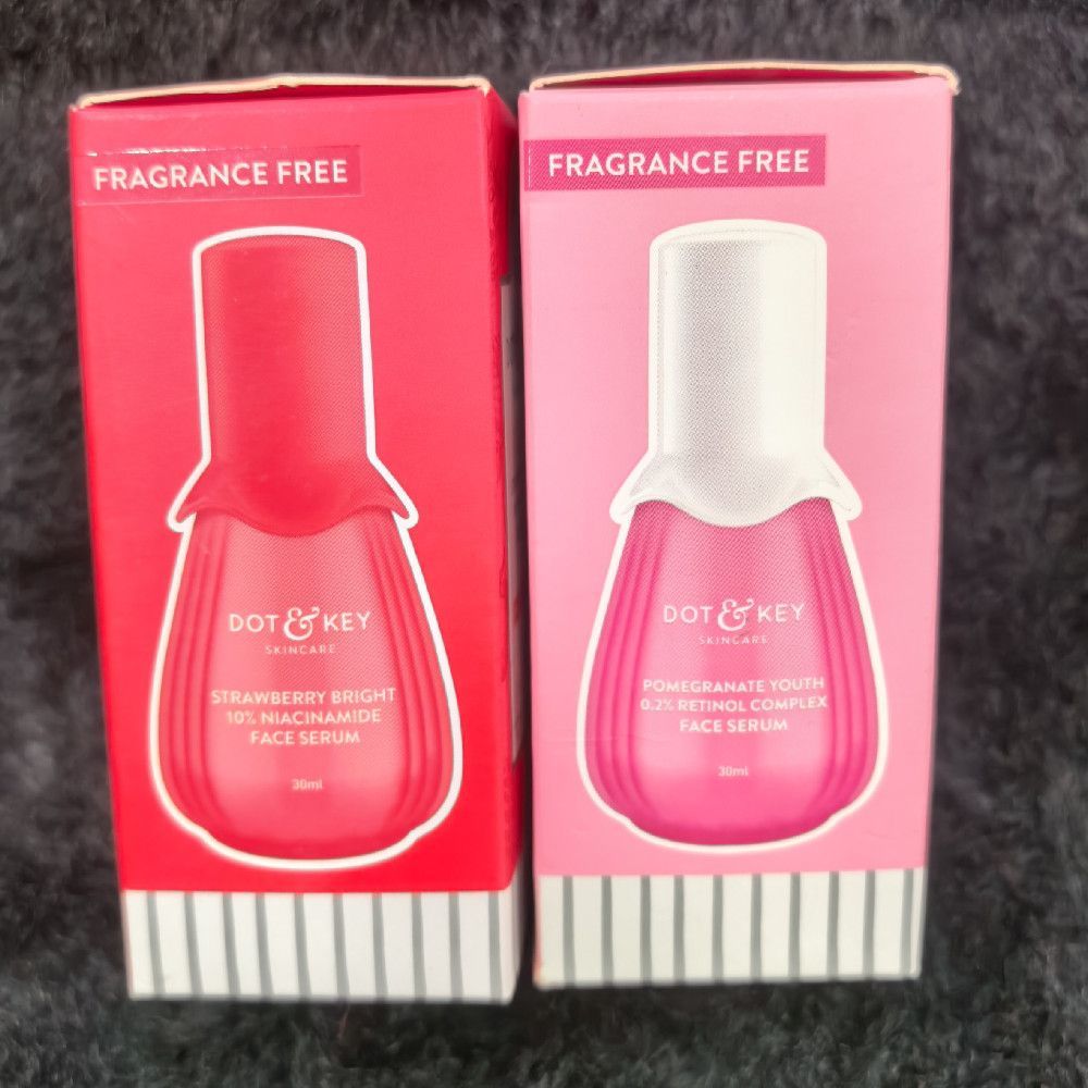 Dot & Key Strawberry Niacinamide & Pomegranate Retinol Serum Set