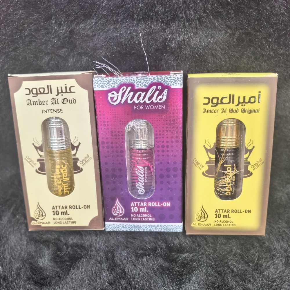 Amber Al Oud Shalis Ameer Al Oud Original Attar Roll-On 10ml