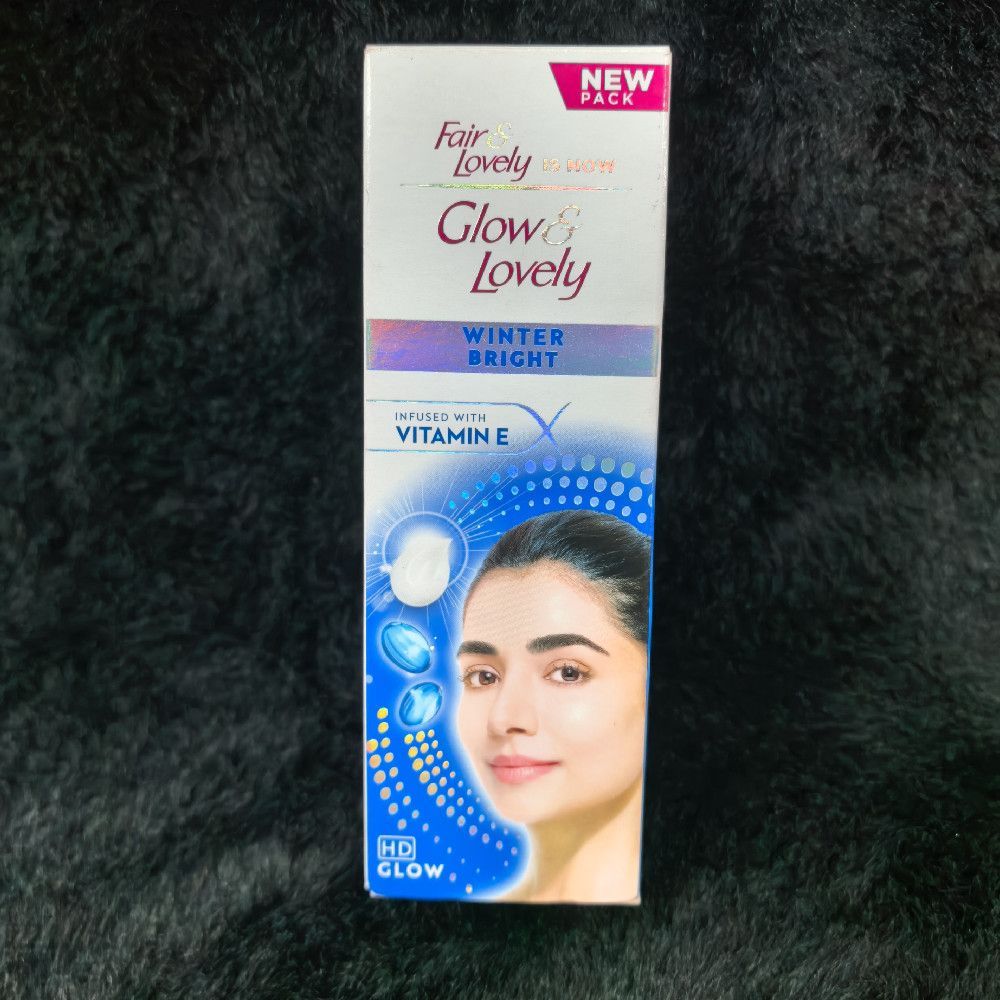 Glow And Lovely Winter Bright Face Cream Box
