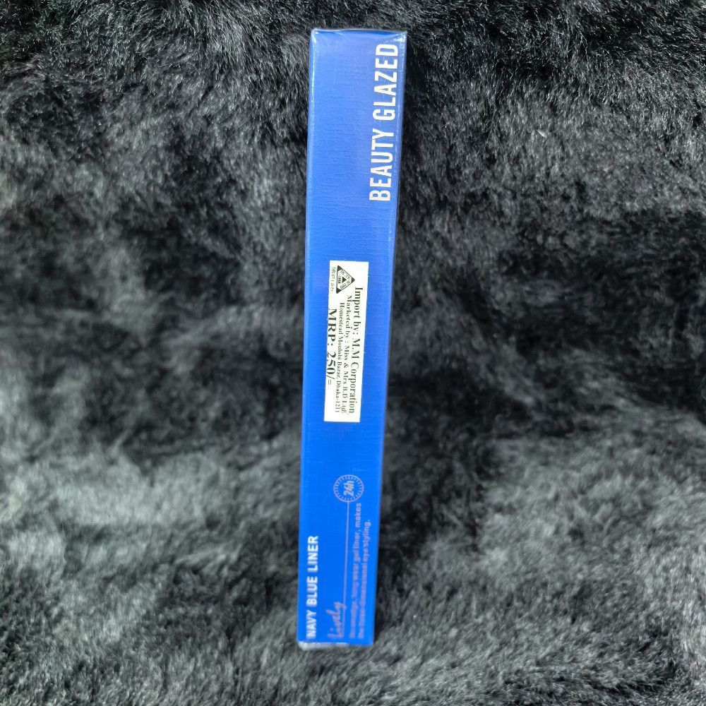 Beauty Glazed Navy Blue Eyeliner Cardboard Box Packaging